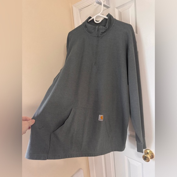 Carhartt Other - Carhartt Relaxed Fit Heavyweight Longsleeve 1/2 Zip Thermal Shirt sz:2XL